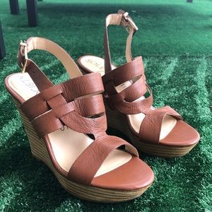Sole Society Jenny Platform Wedge Sandal